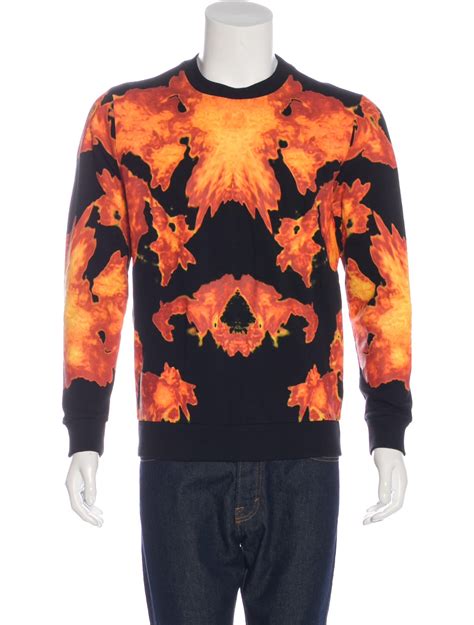 givenchy flame sweatshirt|givenchy sweater clearance men.